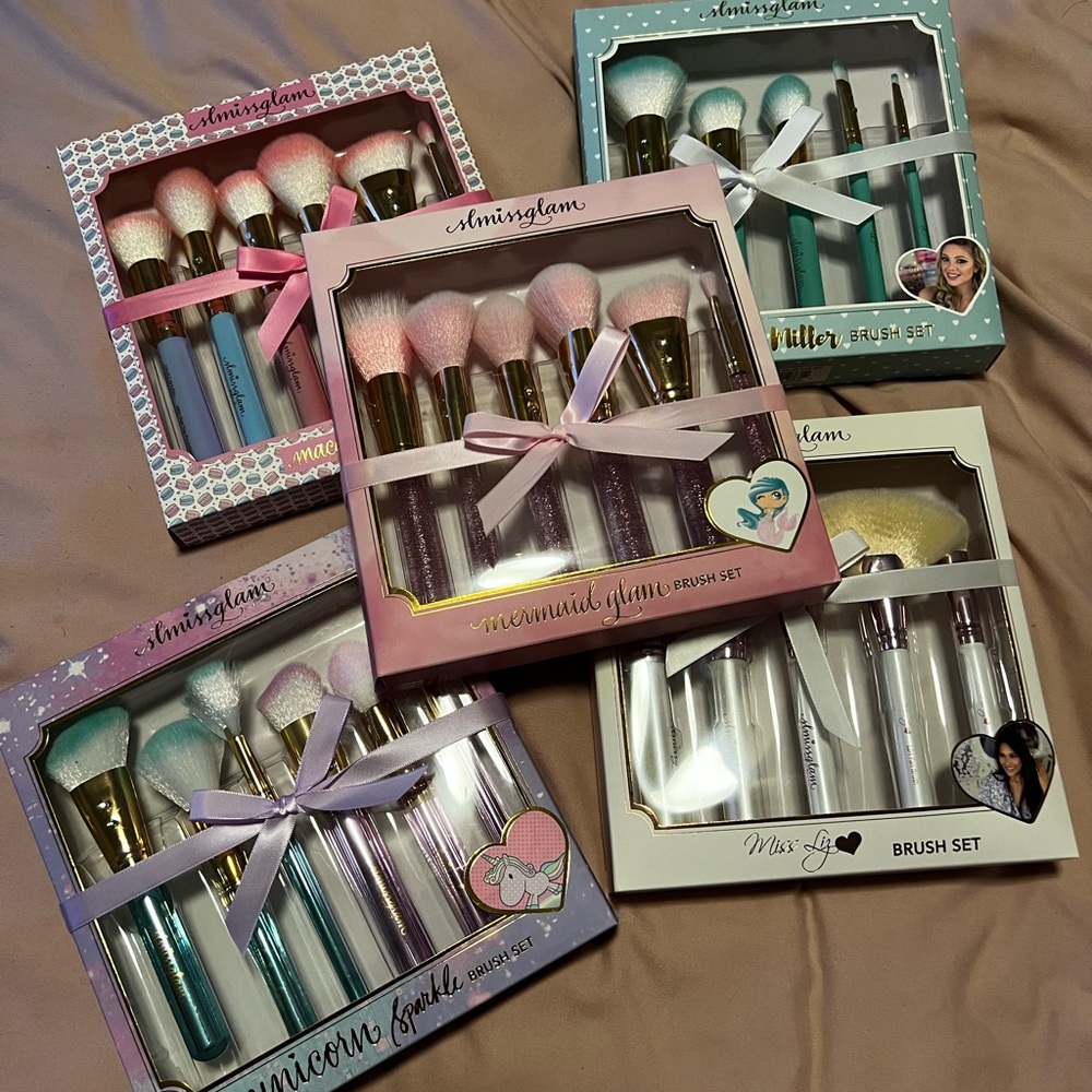 SLMISSGLAM brush sets